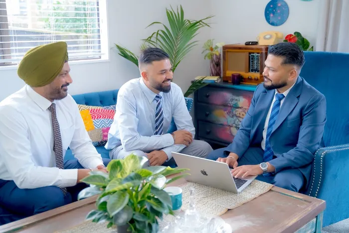 Varun Bhatti with the Finance World advisory team